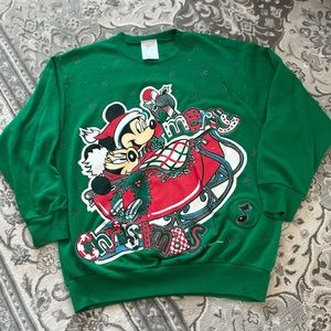 Vintage Disney Christmas Sweatshirt